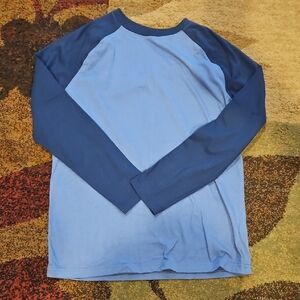 George Blue Raglan Jersey Shirt